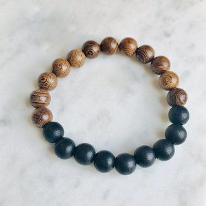 Wood Bead Bracelet